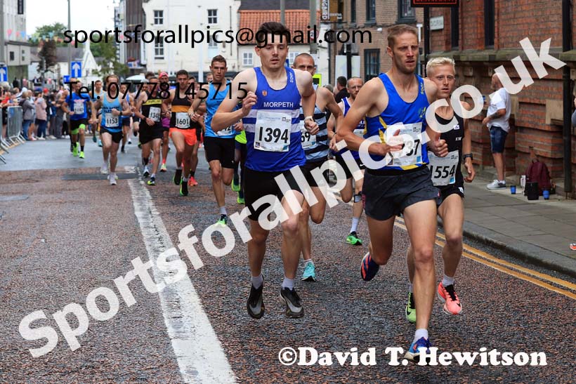 Darlington 10k, 2024 Darlington 10k and Junior 3k Road Race.  Photo: David T. Hewitson/Sports for All Pics